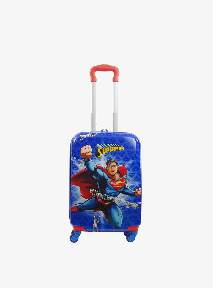 FUL DC Comics Superman Kids Carry-On Luggage