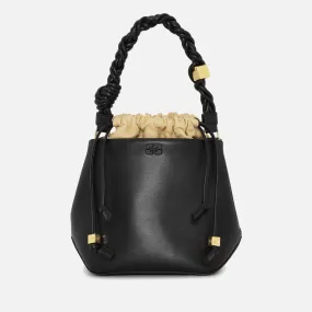 Ganni Bou Recycled Leather Bucket Bag