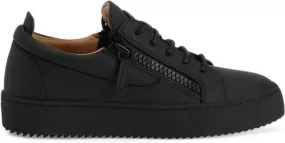 Giuseppe Zanotti Gail logo-detail leather sneakers Black