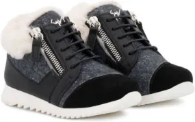 Giuseppe Zanotti Runner Jr. low-top sneakers Black