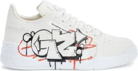 Giuseppe Zanotti Talon graffiti-print low-top sneakers White