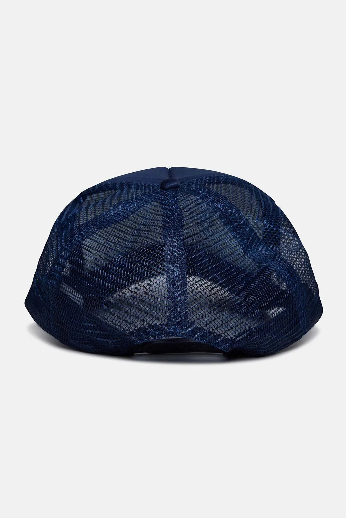 Hamptons Whale Trucker Hat - Navy