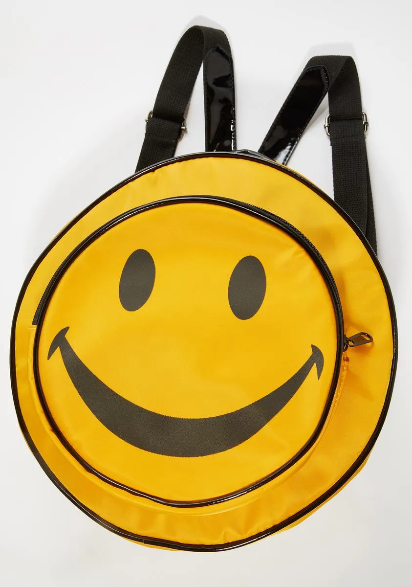 Happy To Be Here Circle Backpack-