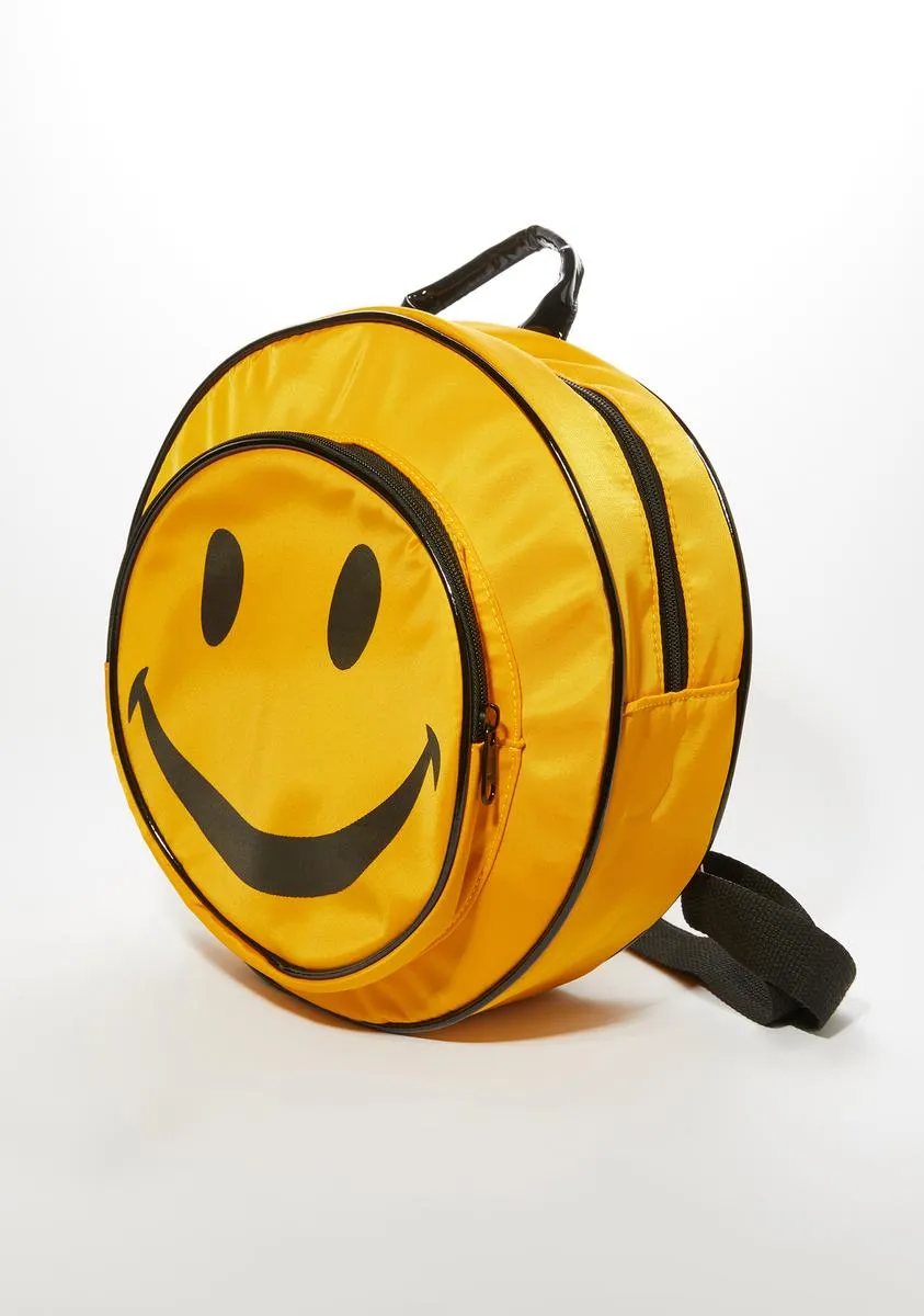 Happy To Be Here Circle Backpack-