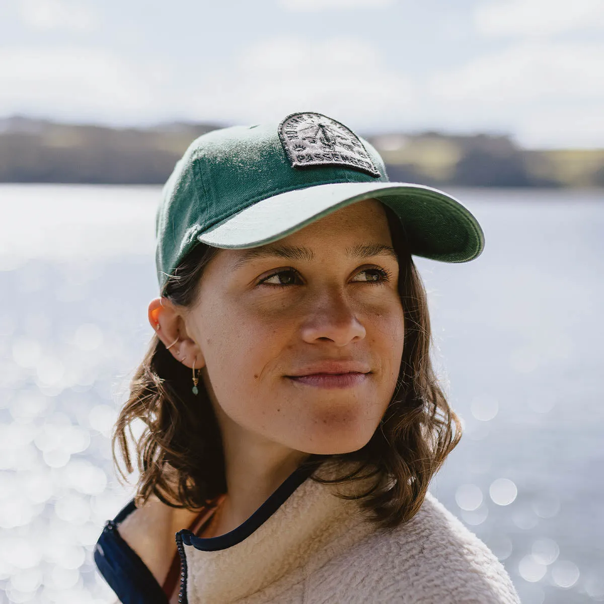 Hazy Recycled Cotton Snapback Hat