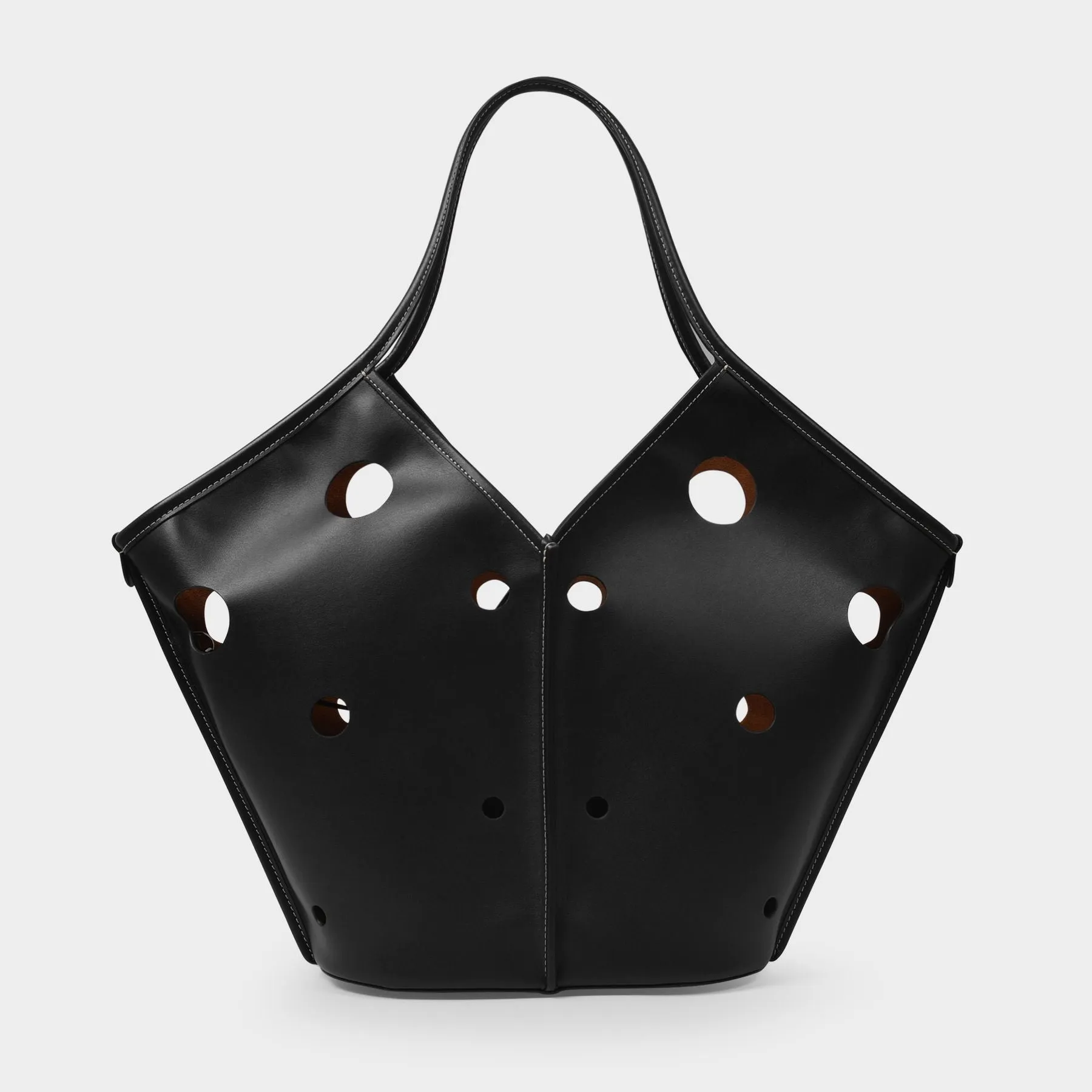 Hereu  Calella Bag in Black Leather