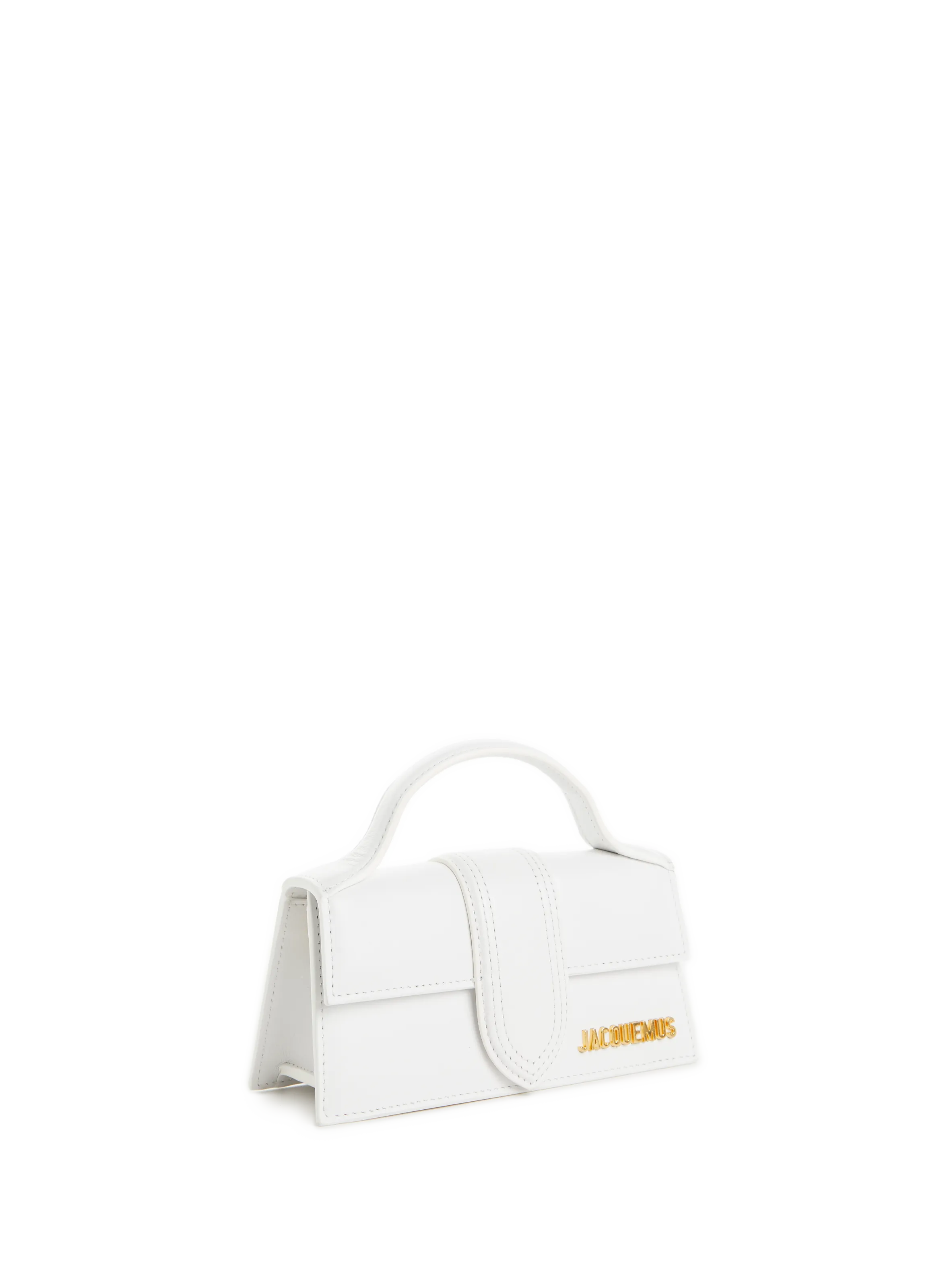 JACQUEMUS  Le Bambino leather bag - White