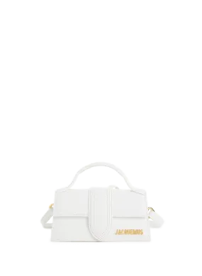 JACQUEMUS  Le Bambino leather bag - White