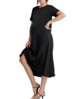 James Dress Maternity Midi Dress