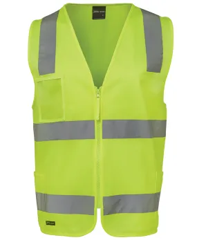 Jb's Hv (d+n) Zip Safety Vest