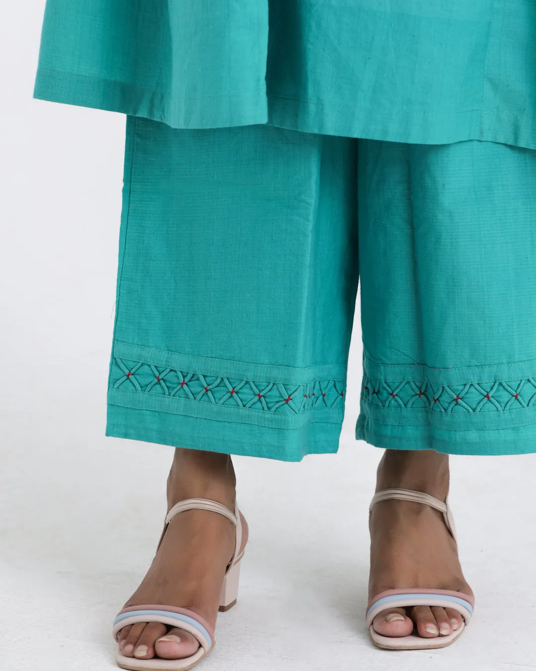 Jheel gathered tunic set