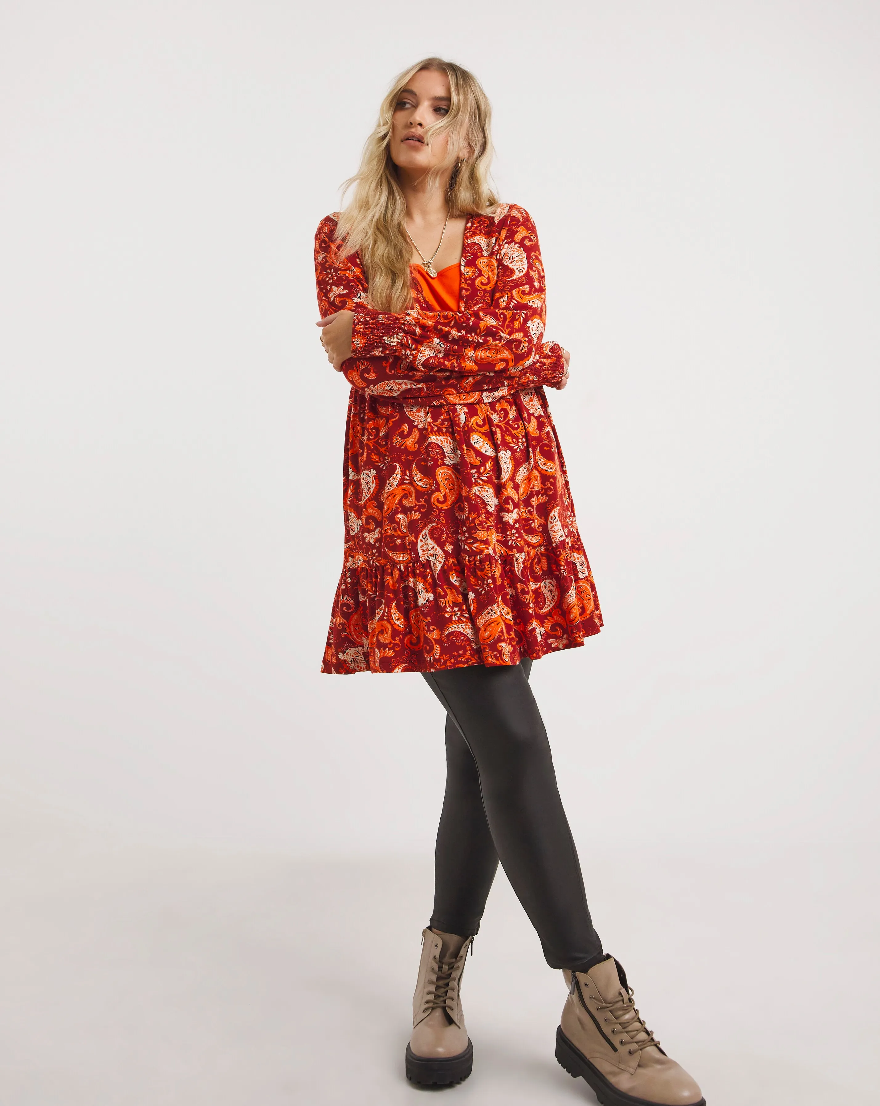 Joe Browns Paisley Long Sleeve Jersey Tunic | Simply Be