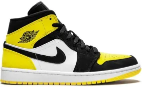 Jordan Air 1 Mid SE Yellow Toe sneakers Black