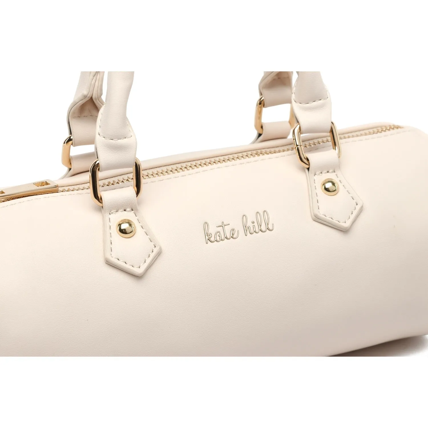 Kate Hill Cali Vegan Leather Cylinder Bag KH22024