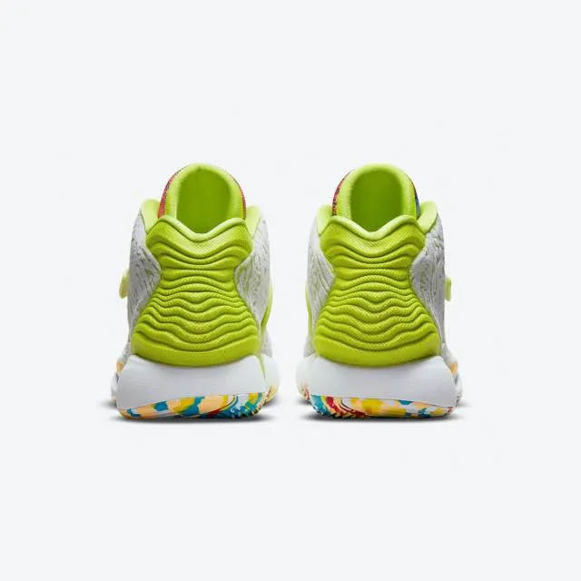 Kevin Durant x Nike KD 14 EP XIV (Cyber White/ Lime Gree...