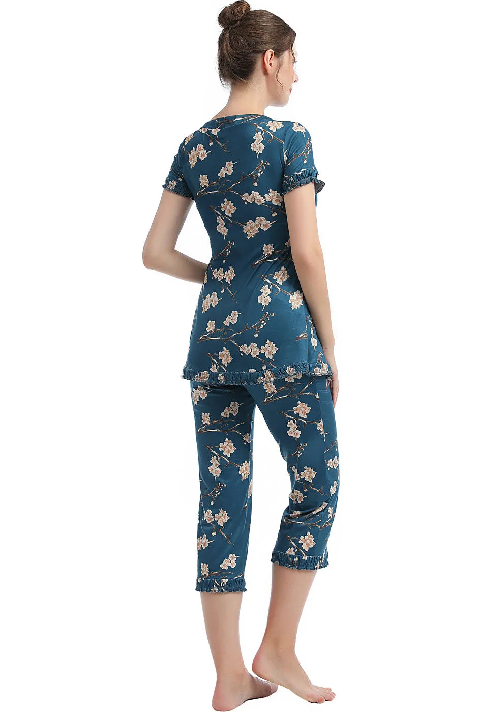 Kimi + Kai Maternity Zadie Nursing PJ Set