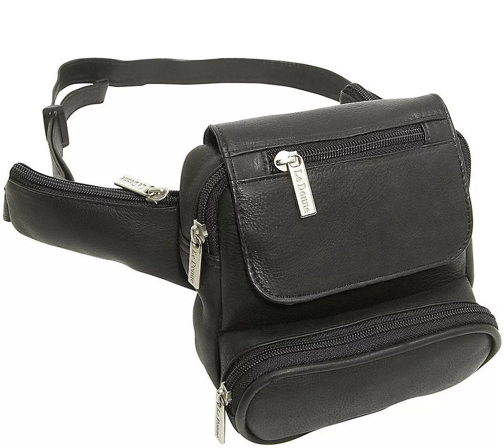 Le Donne Leather Waist Bag