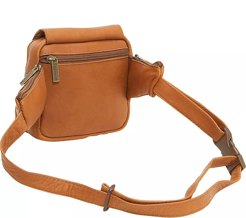 Le Donne Leather Waist Bag