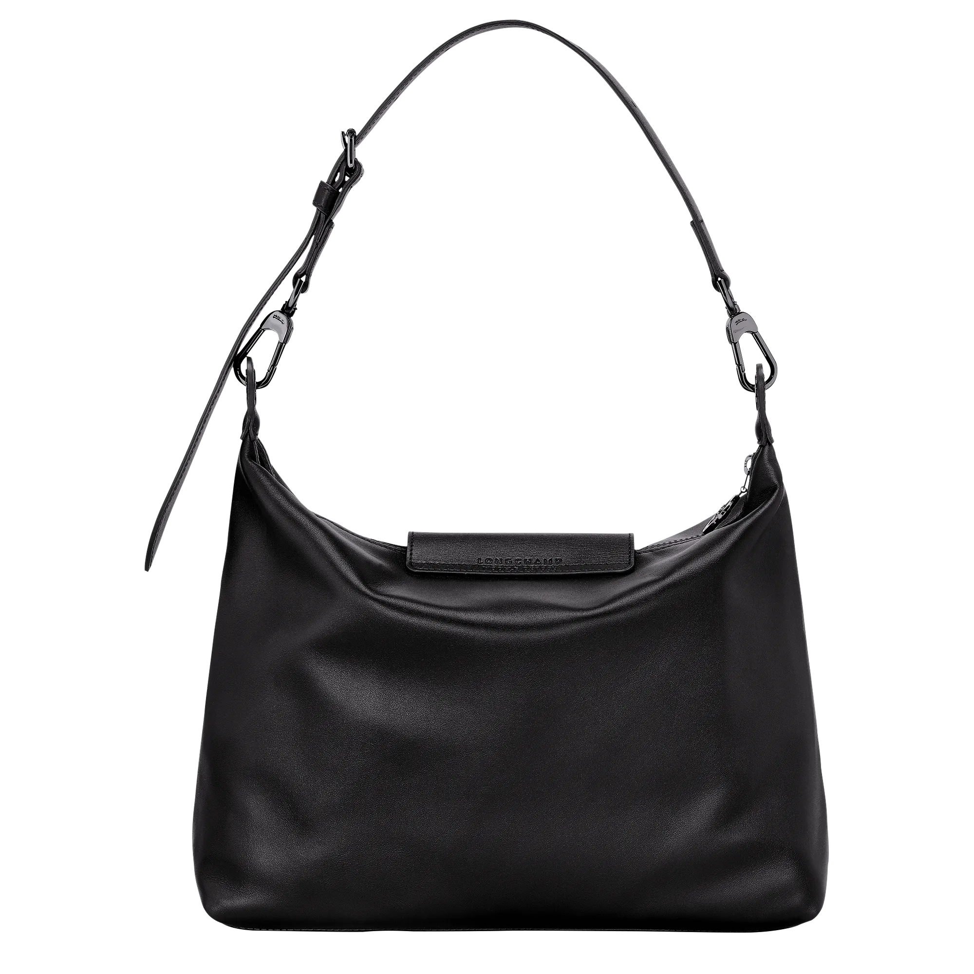 Le Pliage Xtra M Hobo bag Black - Leather