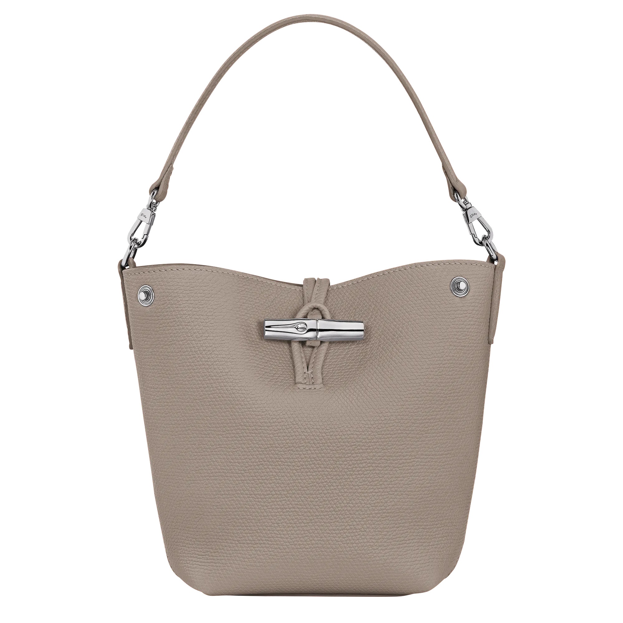 Le Roseau XS Bucket bag Clay - Leather