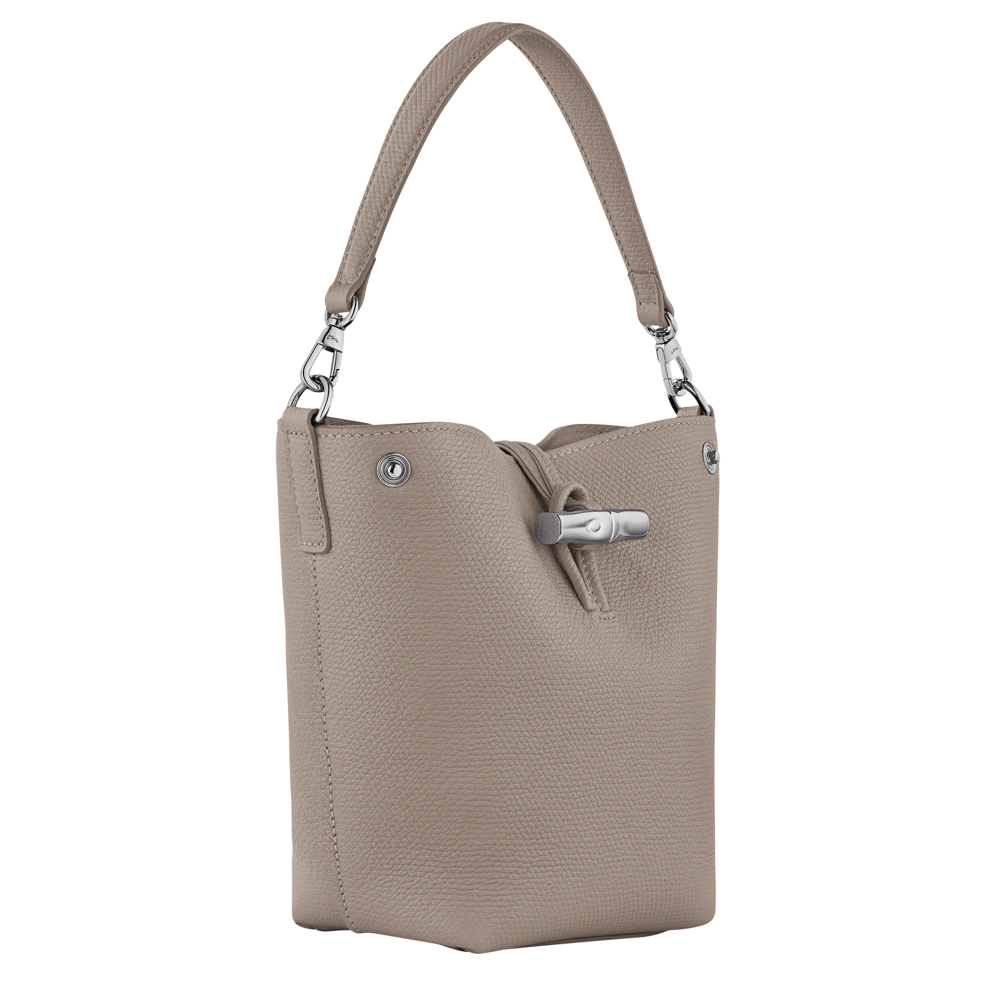 Le Roseau XS Bucket bag Clay - Leather