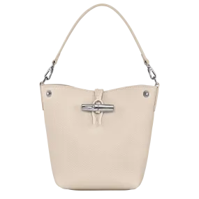 Le Roseau XS Bucket bag Paper - Leather