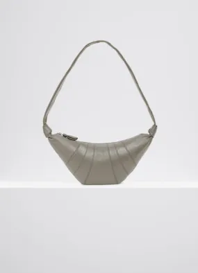 Lemaire  Dark Sage Medium Nappa Leather Croissant Bag