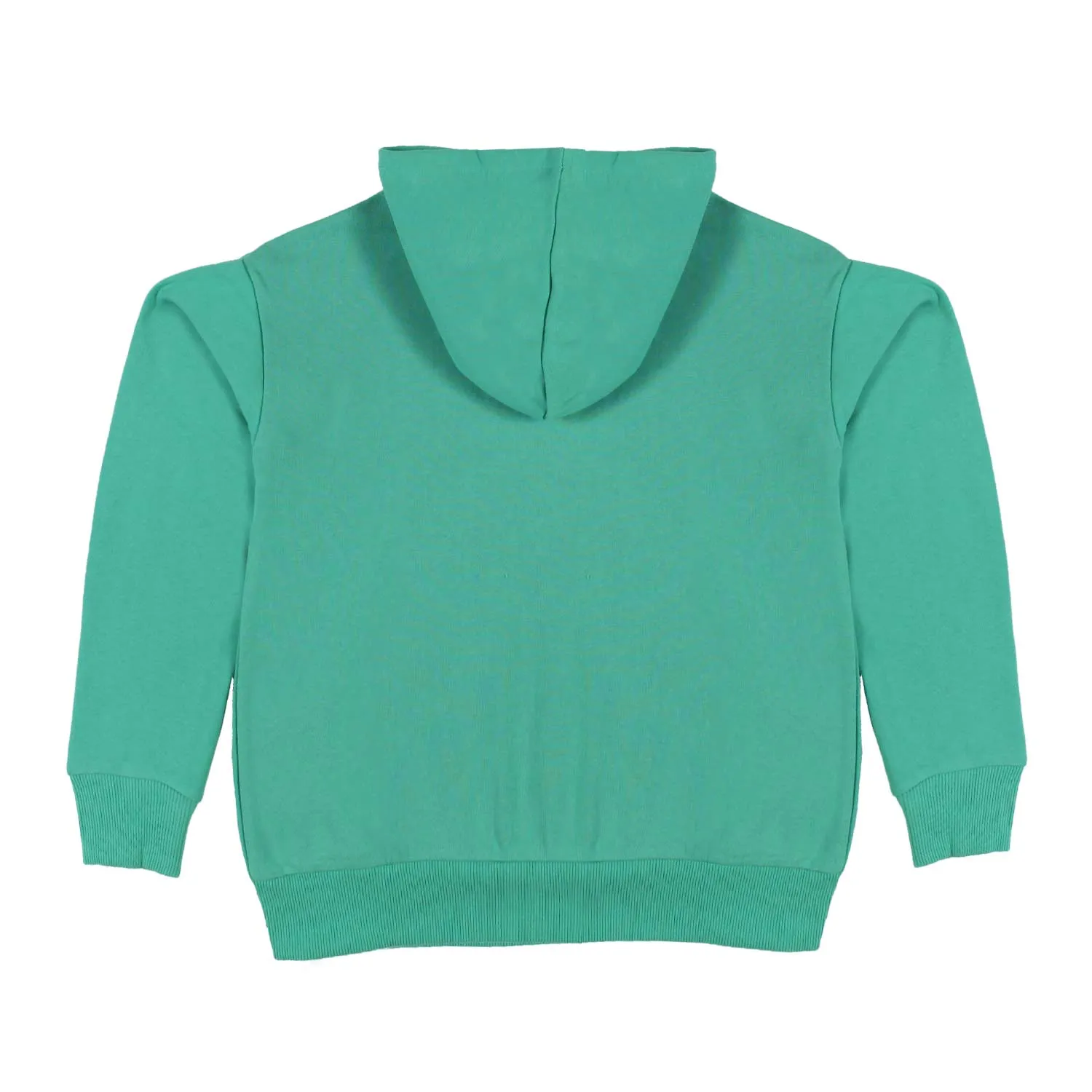 Levi's Green Hoodie With Pink Logo For Girls