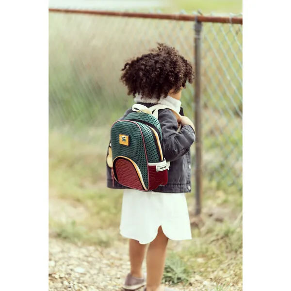 Light + Nine Little Miss Backpack, Artist Green