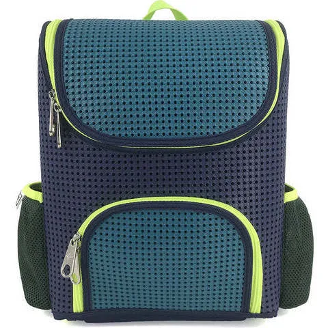 Light + Nine Student Backpack, Surf Lime