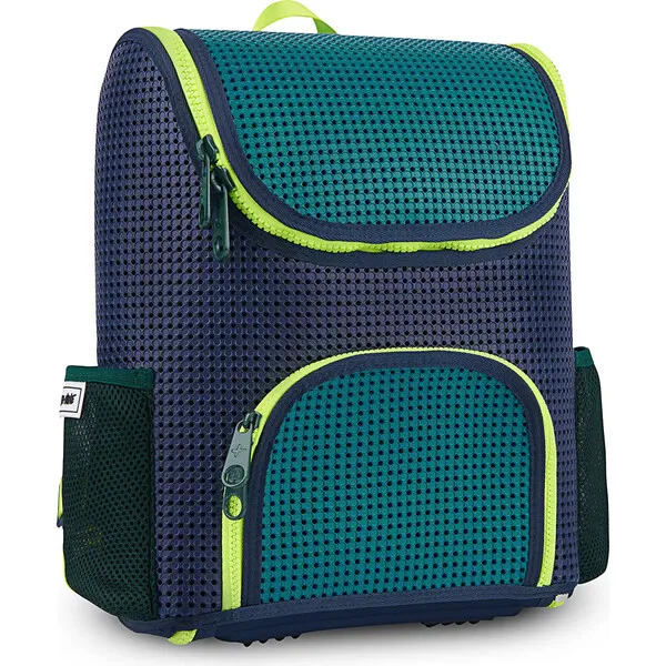 Light + Nine Student Backpack, Surf Lime