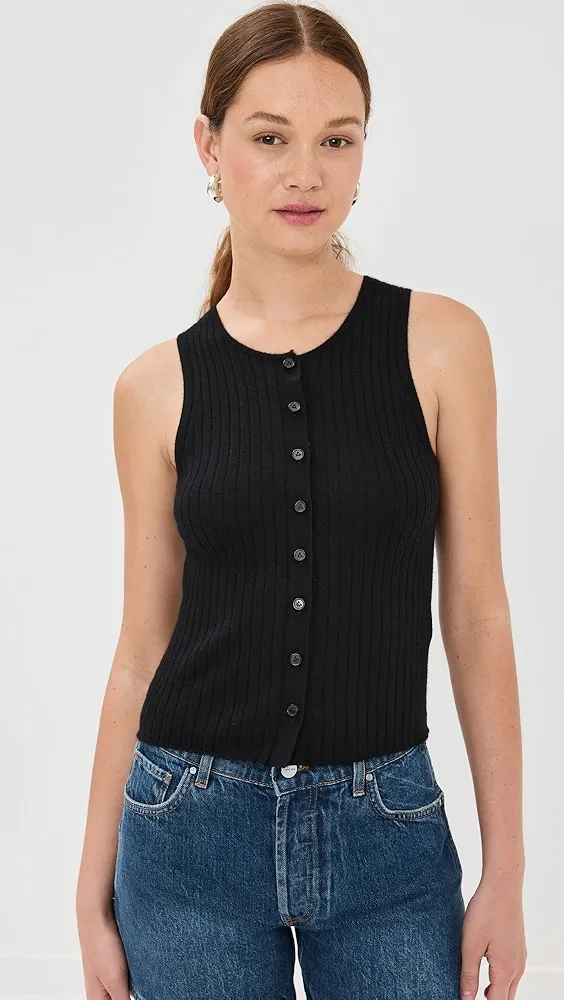 LISA YANG   Cam Cashmere Vest 