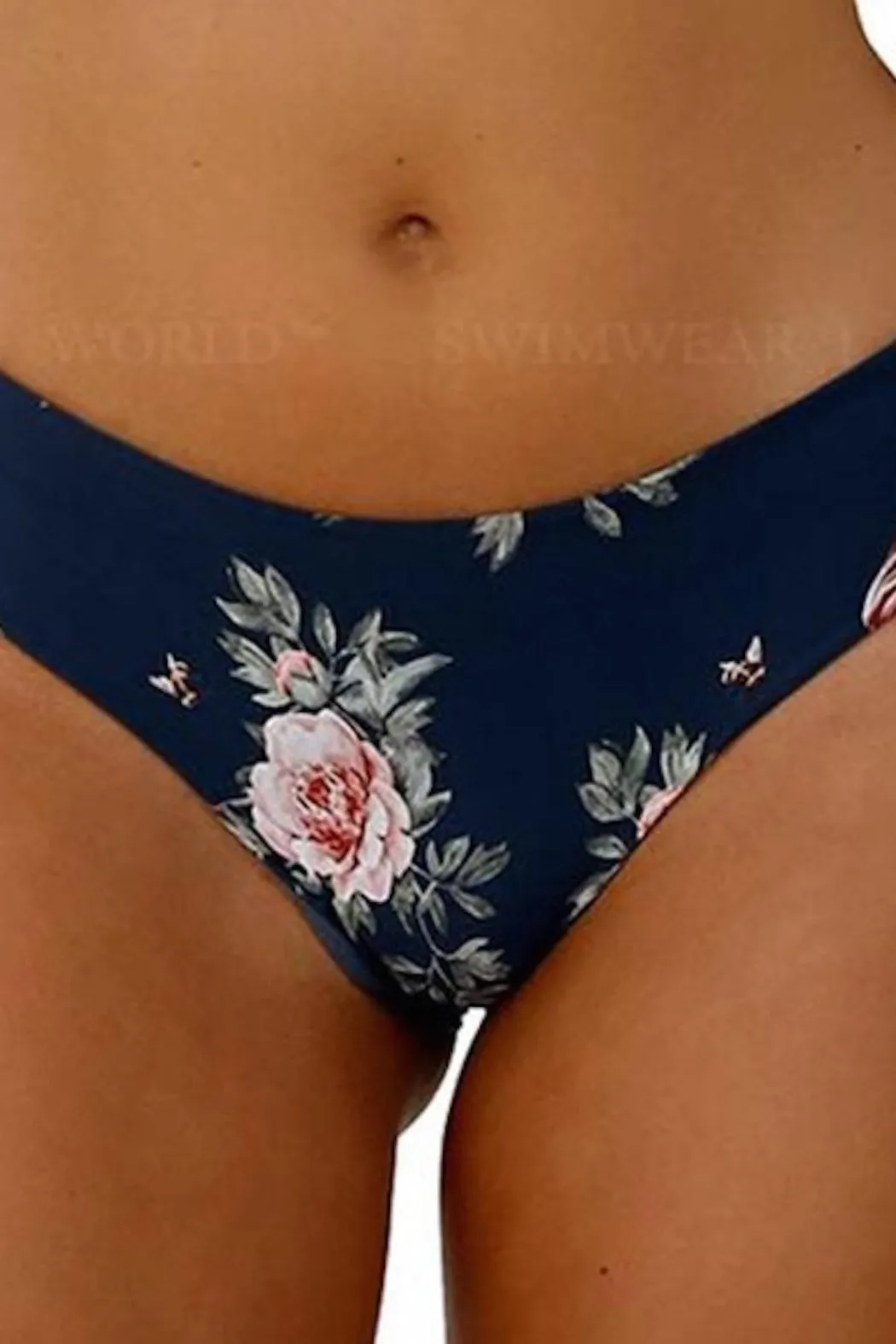 M Time To Bloom Knot Bikini