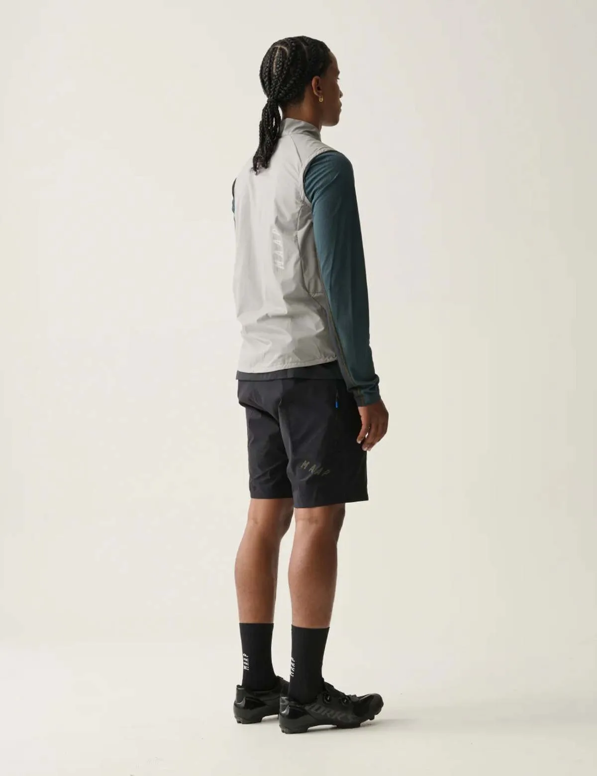 Maap Alt_Road Wind Vest - gray