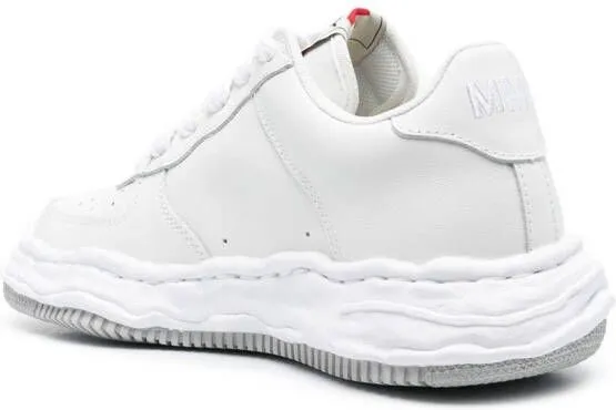 Maison MIHARA YASUHIRO perforated-detail low-top sneakers White