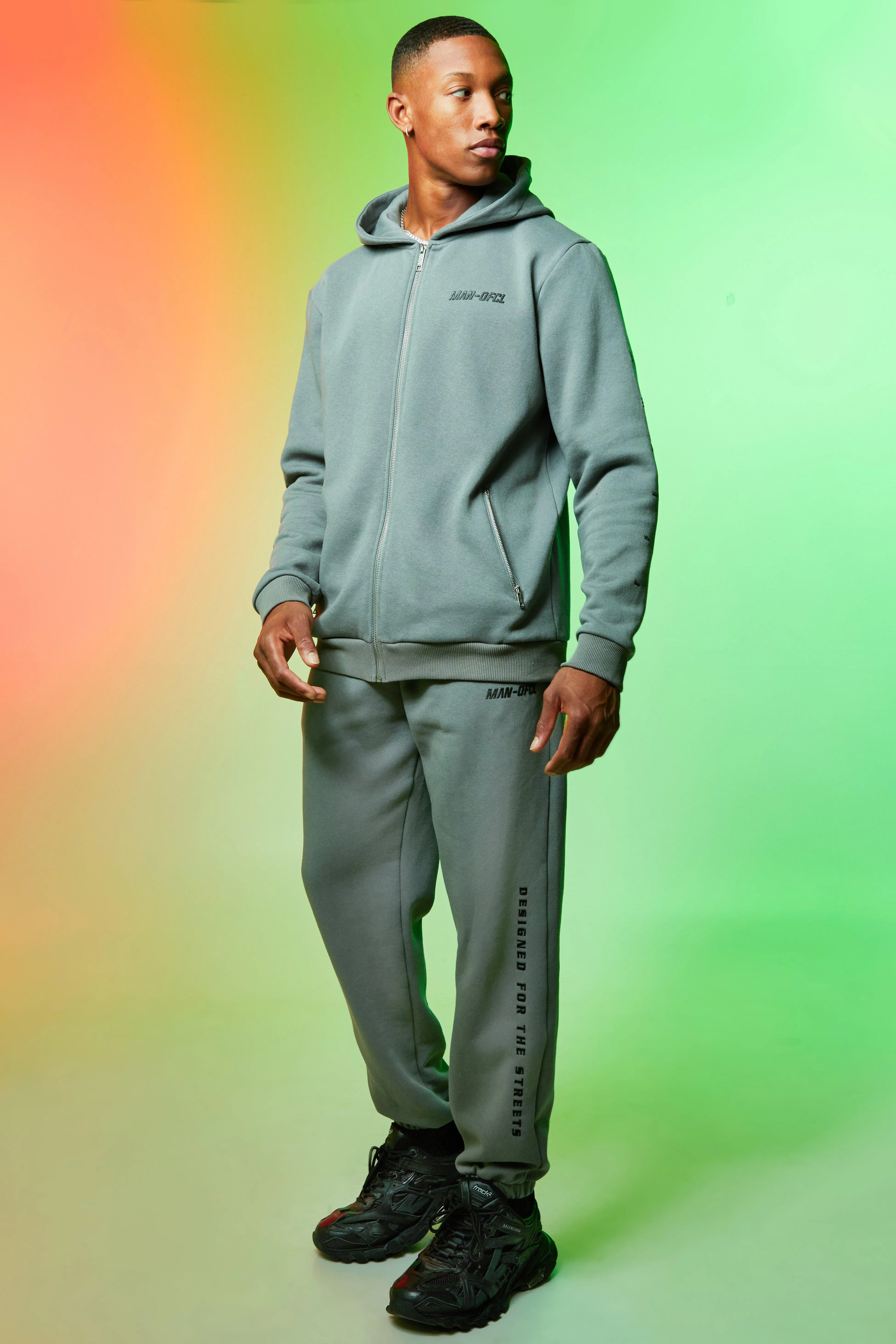 Man Ofcl Hooded Tracksuit