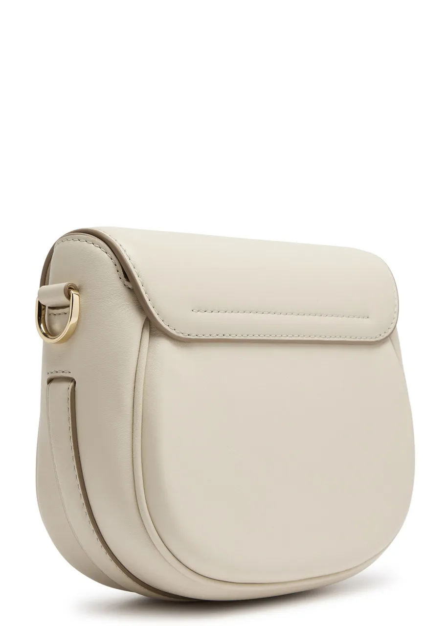 MARC JACOBS The J Marc small leather saddle bag -                         -                     -                