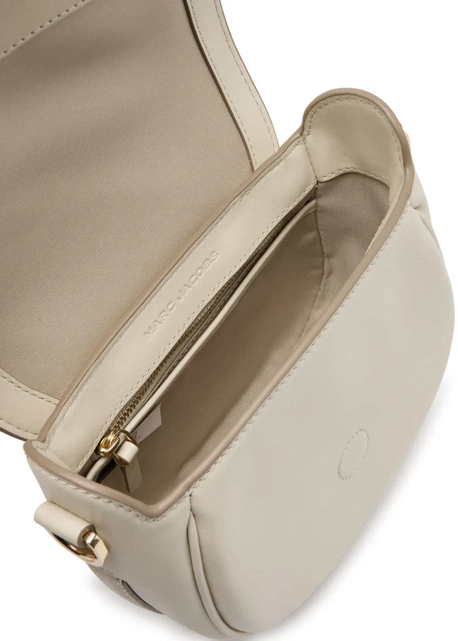 MARC JACOBS The J Marc small leather saddle bag -                         -                     -                