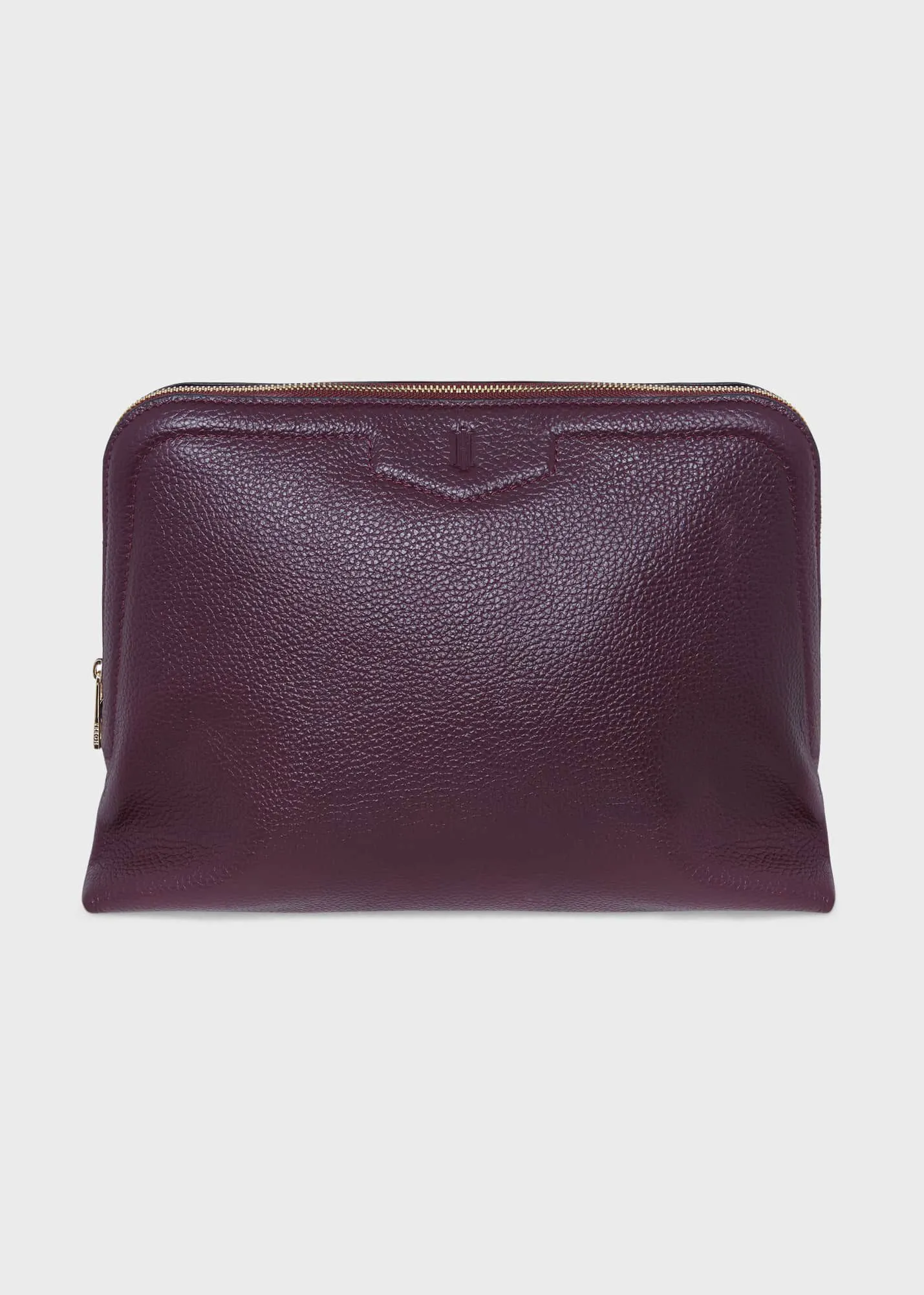 Margot Leather Large Make-Up Bag 