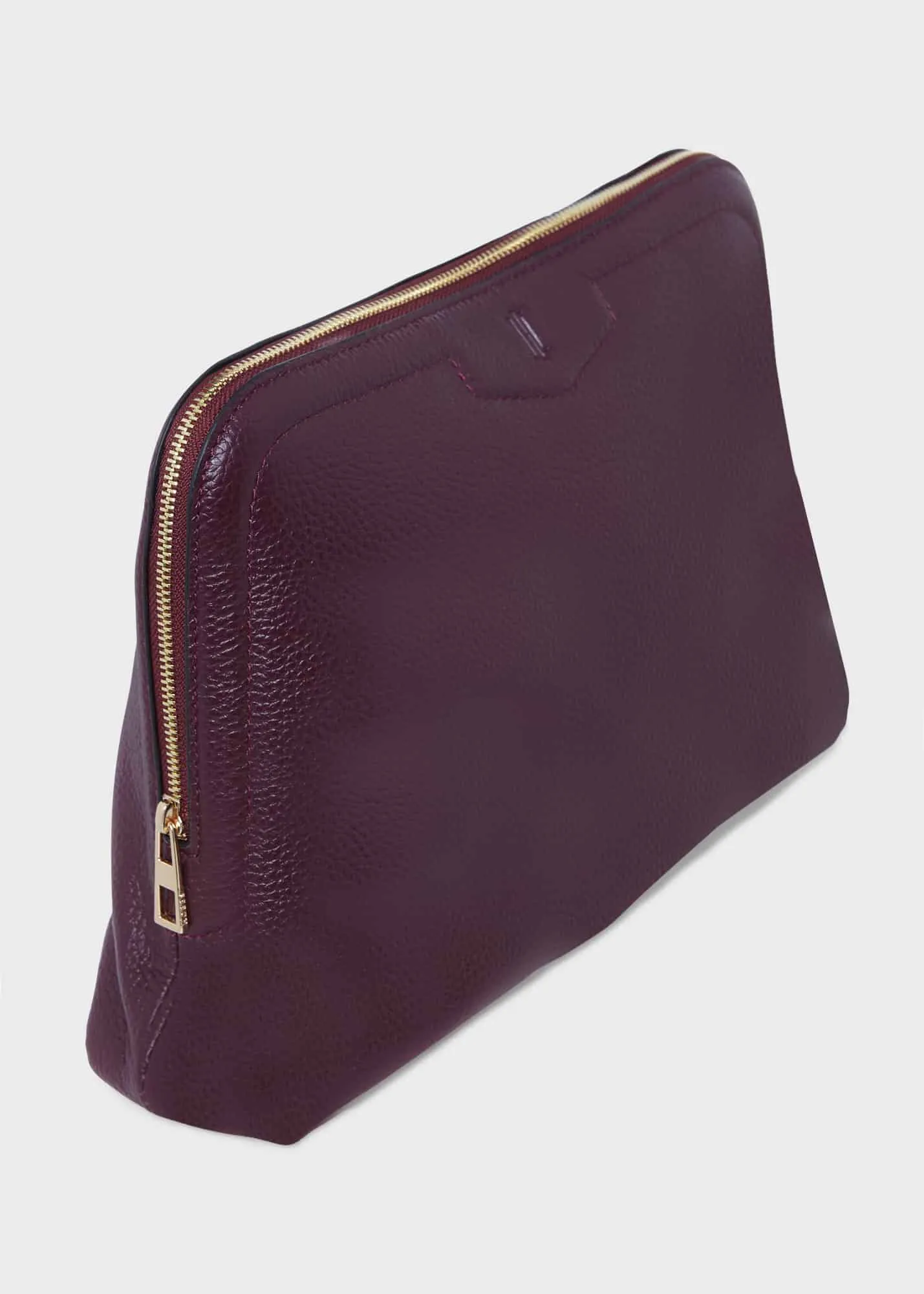 Margot Leather Large Make-Up Bag 