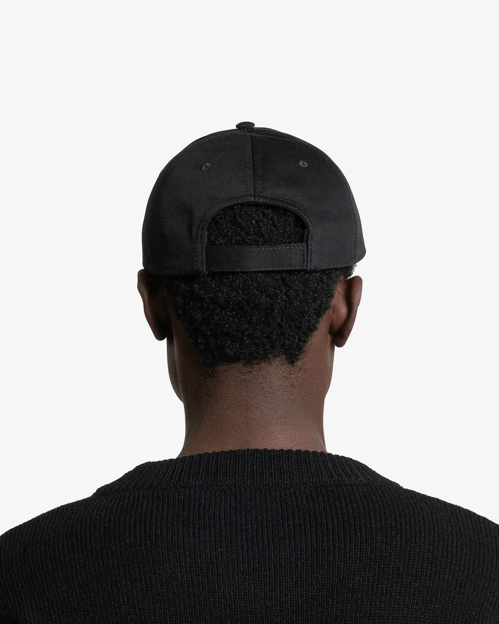 Marni Cotton Twill Hat in Black