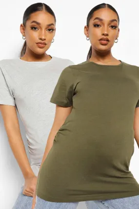 Maternity 2 Pack Cotton T-shirt