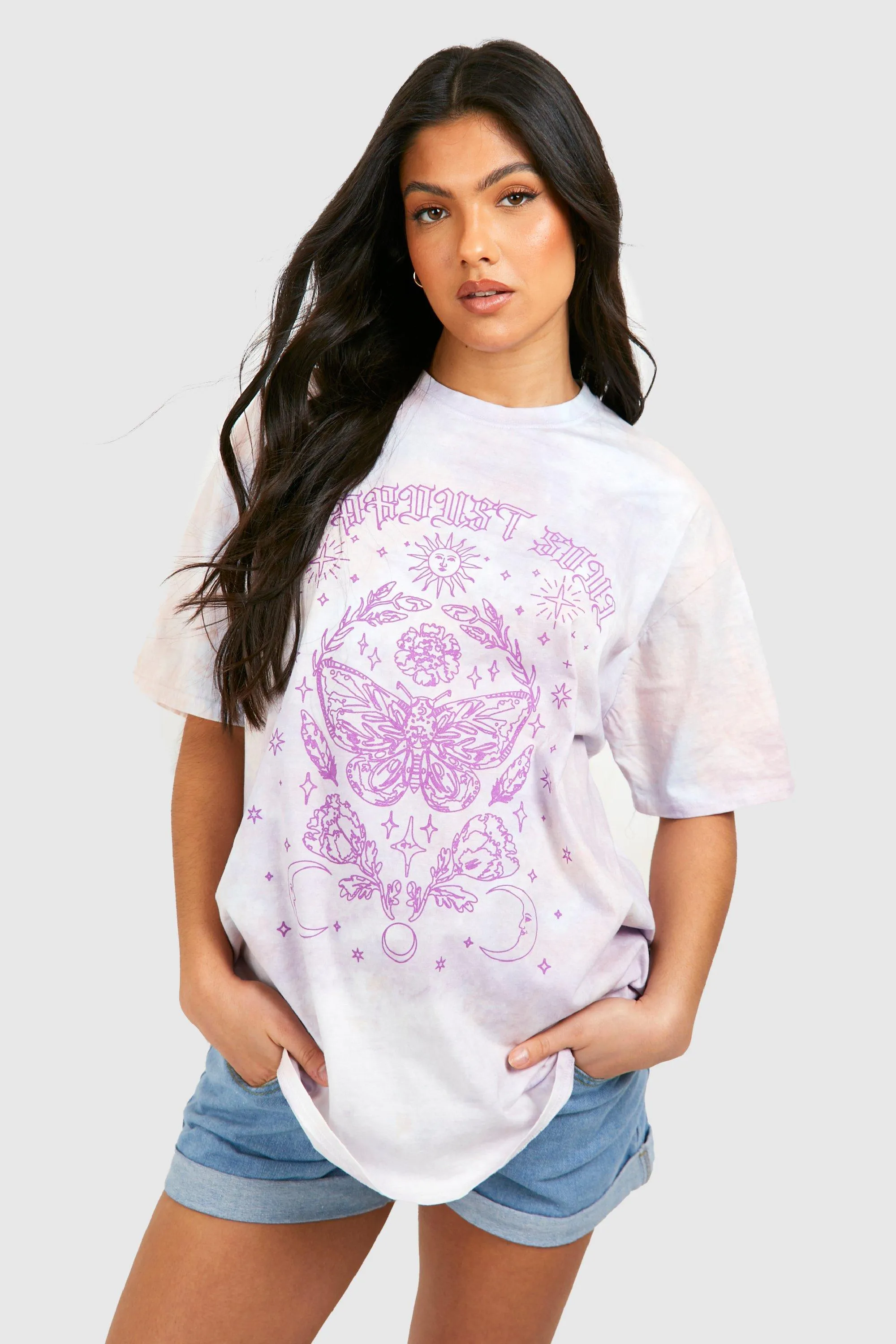 Maternity Celestial Tie Dye T-Shirt