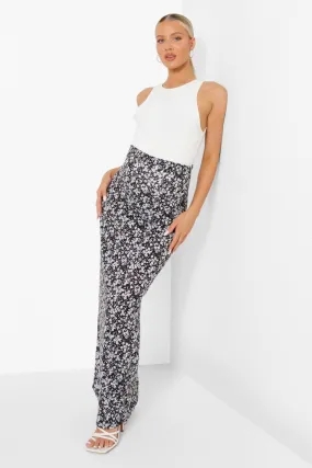 Maternity Ditsy Floral Maxi Skirt