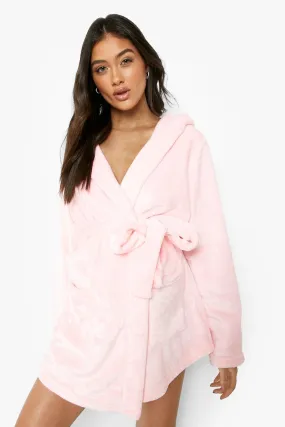 Maternity Fluffy Bunny Ear Robe