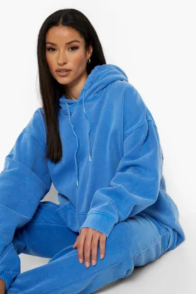 Maternity Oversized Washed Tracksuit