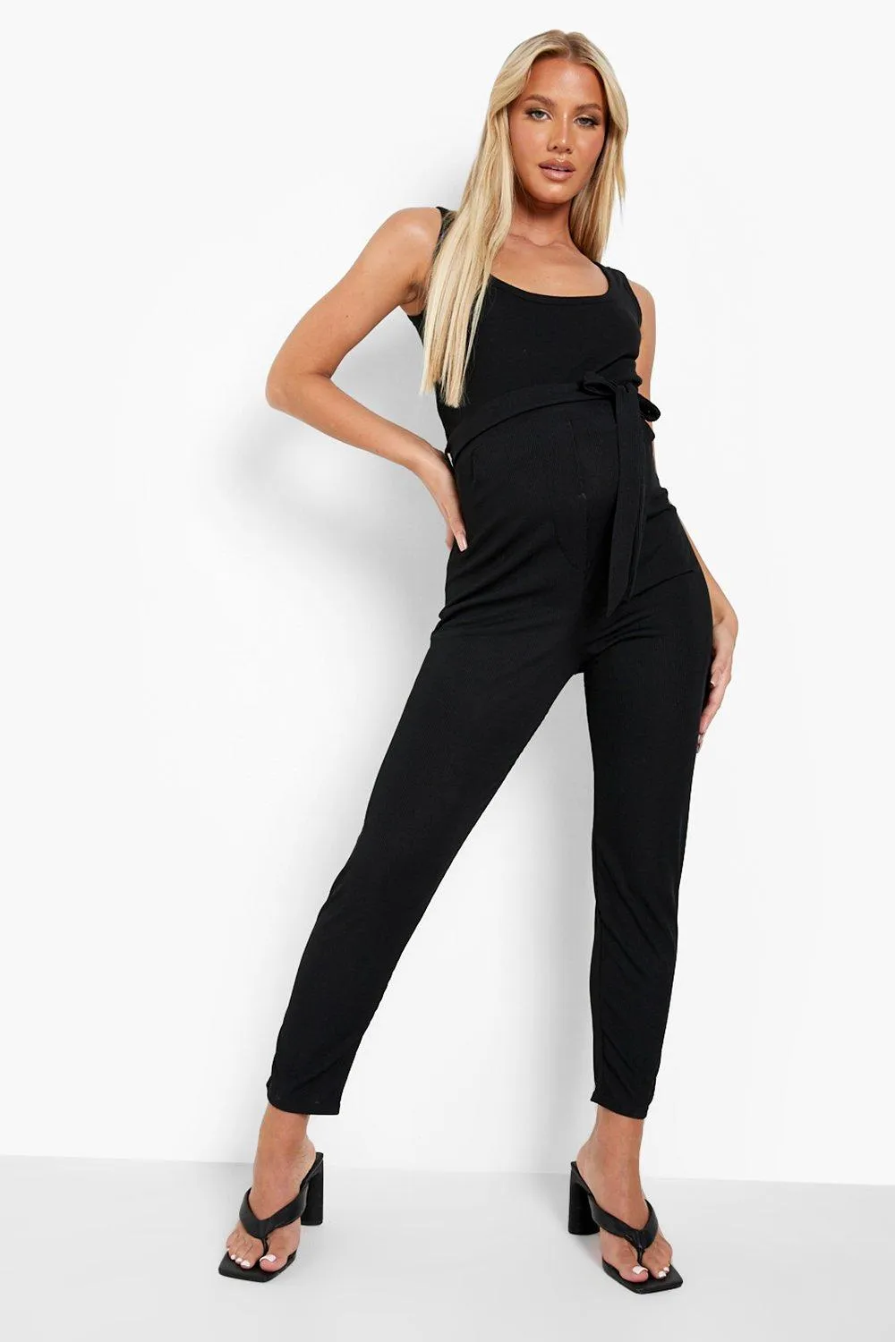 Maternity Rib Dress Pants