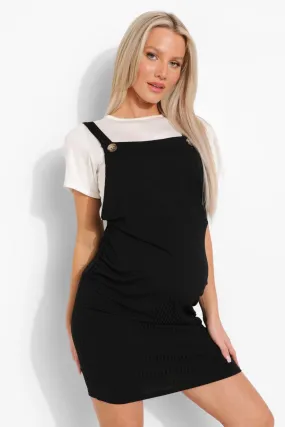 Maternity Rib Jumper Dress