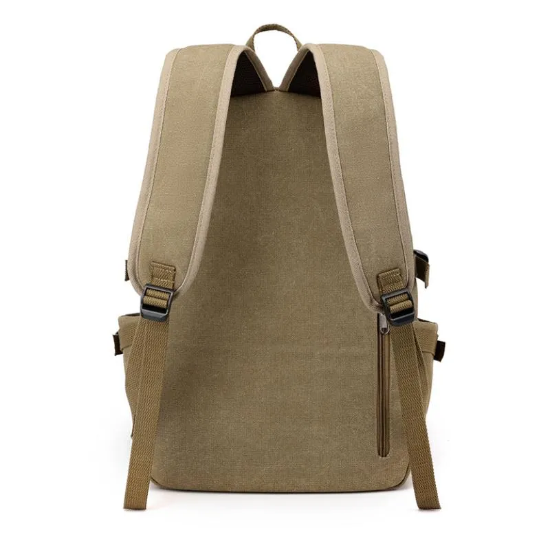 Men's Casual Canvas Multifunctional Backpack 28474514M