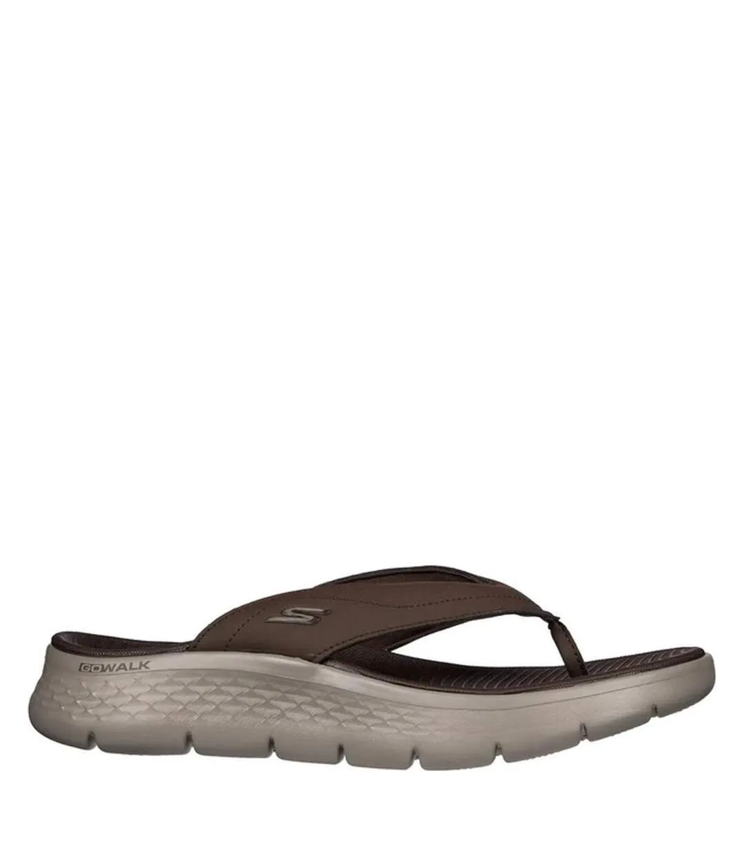 Mens go walk flex vallejo sandals chocolate Skechers